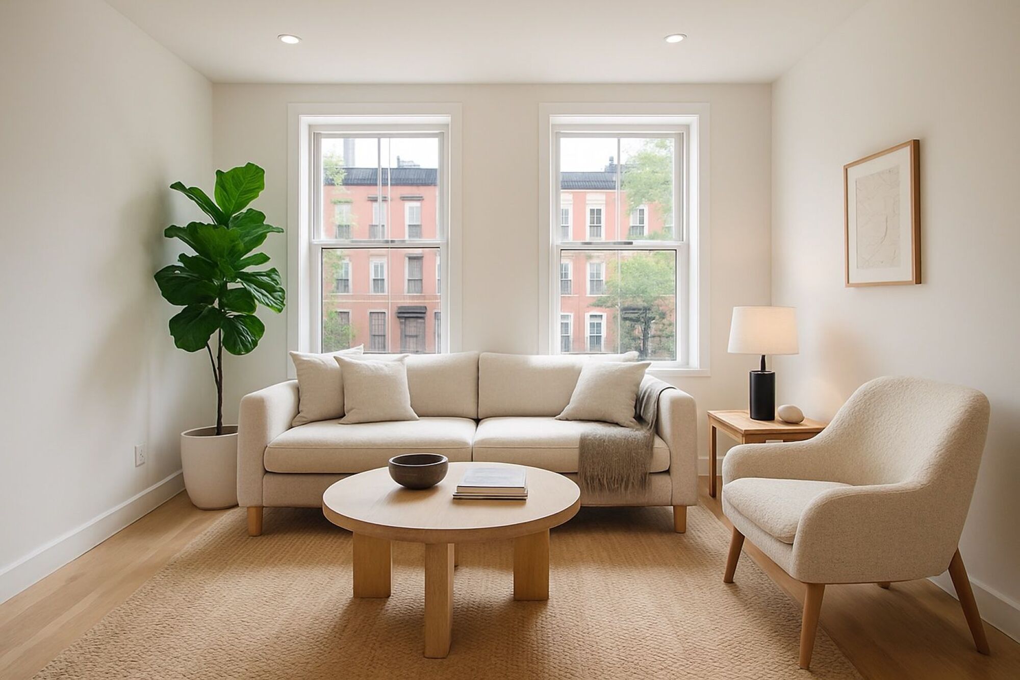 Living room 1 · hr-2br · renovated-modern