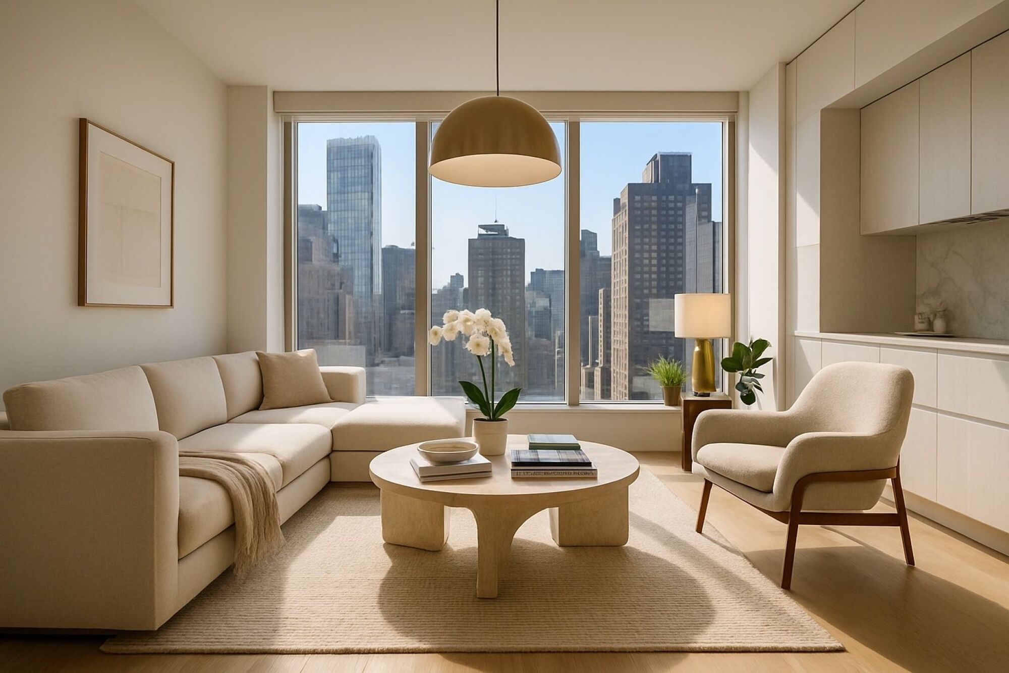 Living room 1 · hr-alcove · luxury-tower